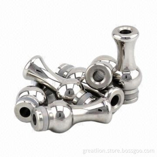 CE4 transparent drip tips, round and flat shapes are available